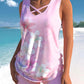 🩱 Mintás kétrészes tankini fürdőruha | S-3XL