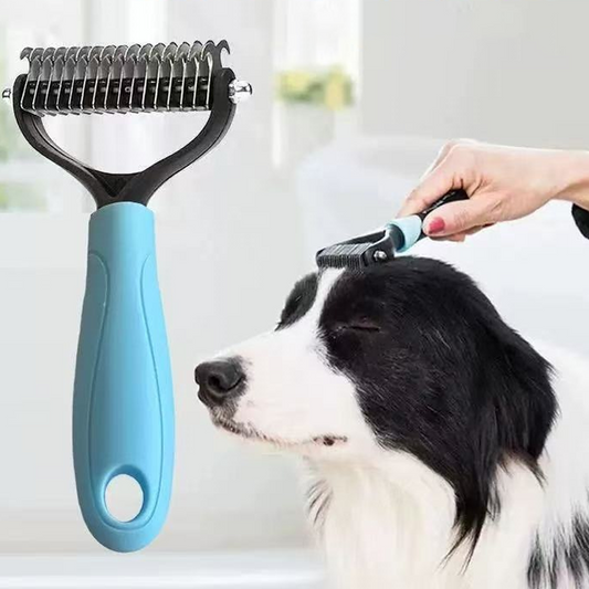 🐾 1+1 akció! 🧹 Kétoldalas fésű macskáknak és kutyáknak egyaránt🐶