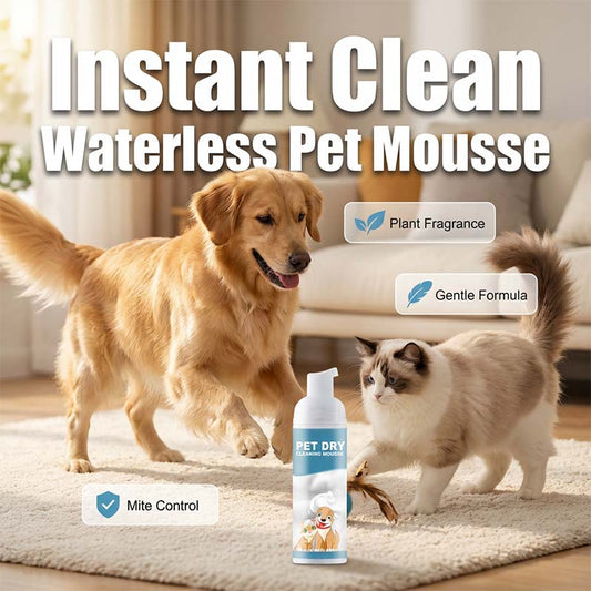 🐶🐱Vízmentes tisztító hab kutyáknak és macskáknak