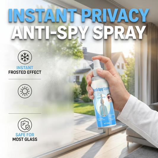 🕵️‍♂️🚫 Kémkedésgátló ablakspray – egyirányú magánszféra: a napfény bejut, a kíváncsi tekintetek kint maradnak.