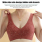 【✨ 1 + 1 ingyen-2 db】2026-os új modell: idősebb nőknek szánt, mintás, elöl gombos fehérnemű 👙