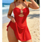 🐚✨ Tengeri csillag díszes áttört női bikini 🏖️