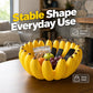 🍇🍌 Modern banán alakú gyümölcstál – Elegáns tárolás minden konyhába