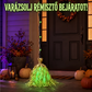 🧹🎃 Halloween elektromos boszorkányseprű díszítés✨