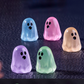 👻 Aranyos halloweeni szellemdíszek - Éjszaka fényt áraszt