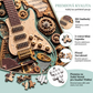 🎸 3D gitár puzzle – Magával ragadó építés, pihentető fókusz