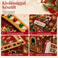 🎄 3D gyöngyös karácsonyi díszkészlet – Készíts egyedi ünnepi dekorációt otthonodba ✨