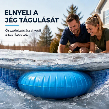 🏊❄️ Téli medencefedél – védelmet nyújt a jég, a fagy és a víz ellen 🛡️