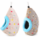🥚KORLÁTOZOTT IDEIG 50% KEDVEZMÉNY!⚡Függeszthető madárfüggőágy – Puha plüss bújó, meleg menedék kismadarak számára✨