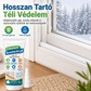 🚪🏠Ajtókhoz és ablakokhoz használható, fehér, eltávolítható tömítőanyag – szélálló tömítőkészlet (műanyag kaparóval)