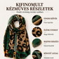 Sokoldalú, könnyű, leopárdmintás kendő sál