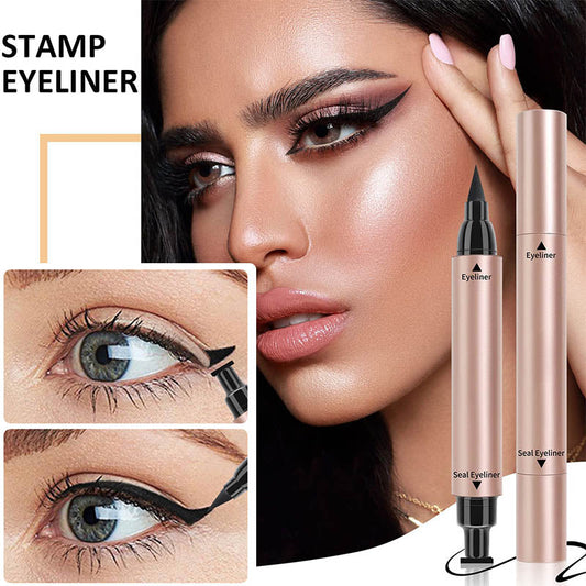 Υγρό eyeliner με διπλό τριγωνικό φτερό