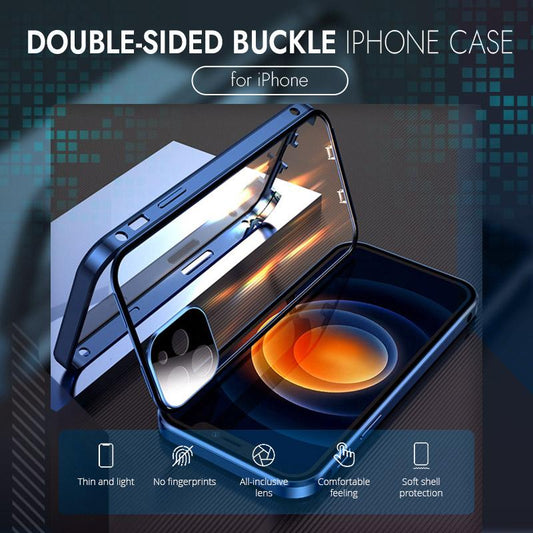 📱Case with double buckle for iPhone✨